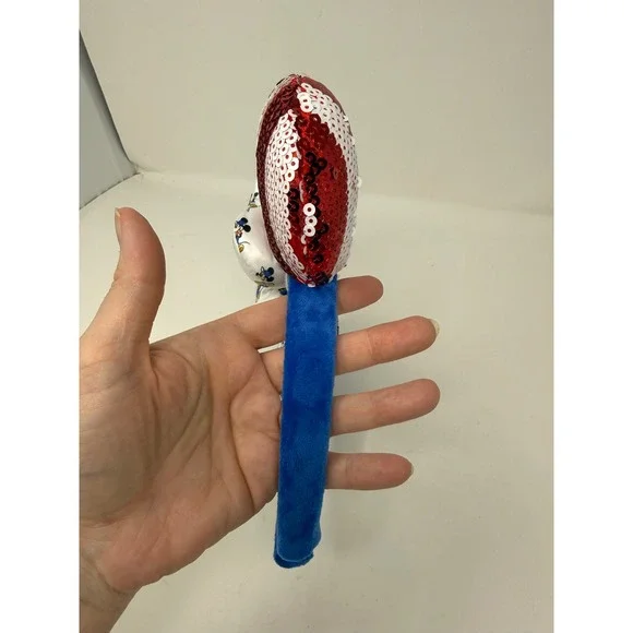 Disney Minnie Mouse Americana Sequin Headband Patriotic Stars Stripes NWT - Picture 3 of 4